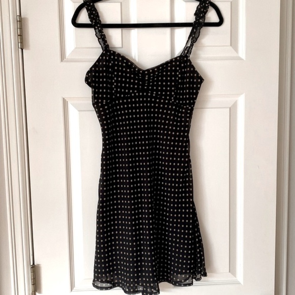 Urban Outfitters Johnson Ruffle Mini Slip Dress - Picture 4 of 7